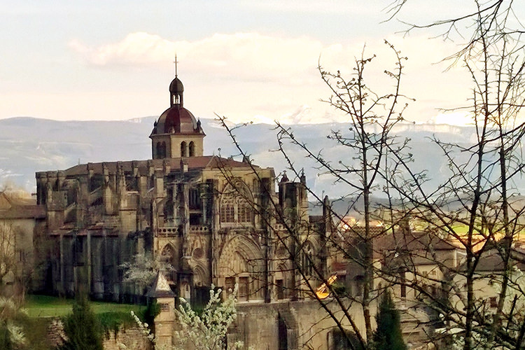 Paysage de Saint Antoine de l'Abbaye.